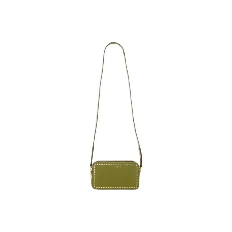 MICHAEL KORS Calfskin Crossbody Bag Shoulder Bag Regular Women's Green-0