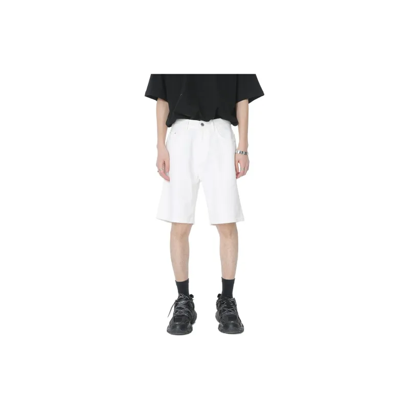 Voguo Relay Straight Fit Casual CLEAN FIT Shorts 5 Button Pants Unisex-1