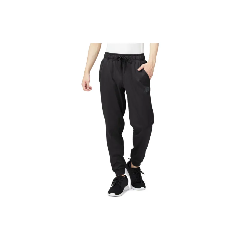 New Balance Knitted Sweatpants Men Black-2