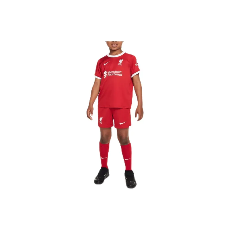 Nike Nike Liverpool 2023/24 Season Uniform Soccer Jersey Sets Unisex-2