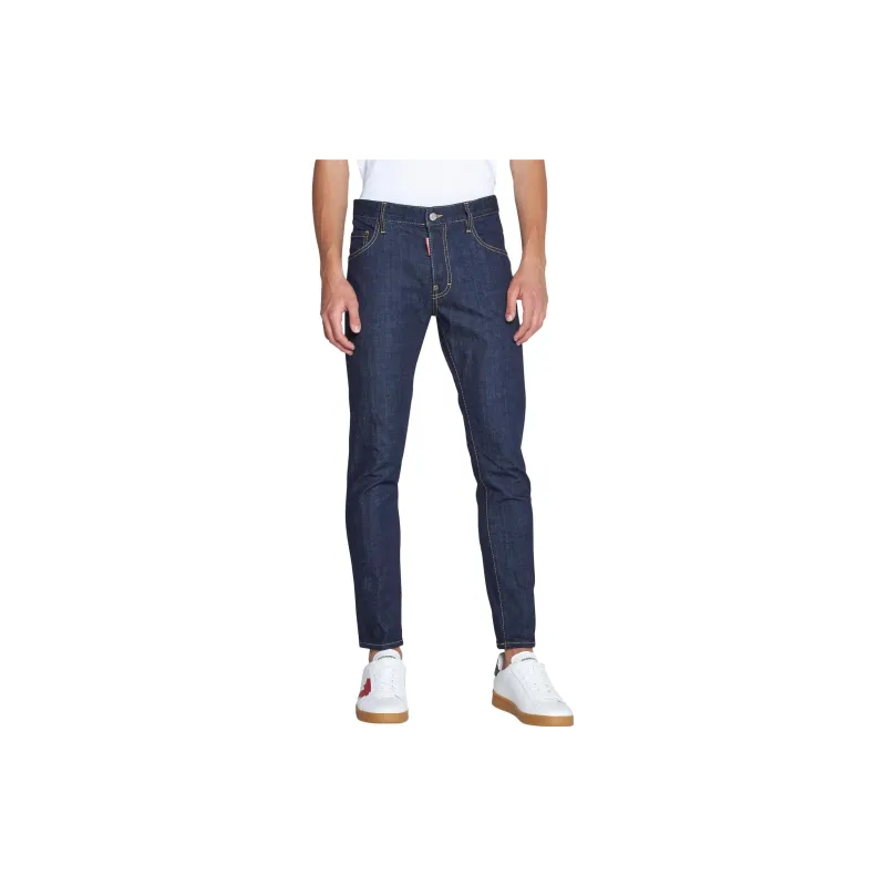 DSQUARED 2 Logo Printed Slim Cut Jeans-2