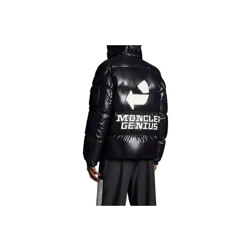 Moncler Down Jacket Unisex Black-3