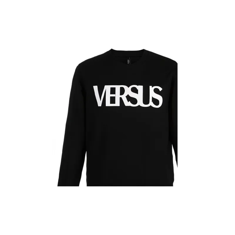 VERSUS Sweatshirts Men Black-5