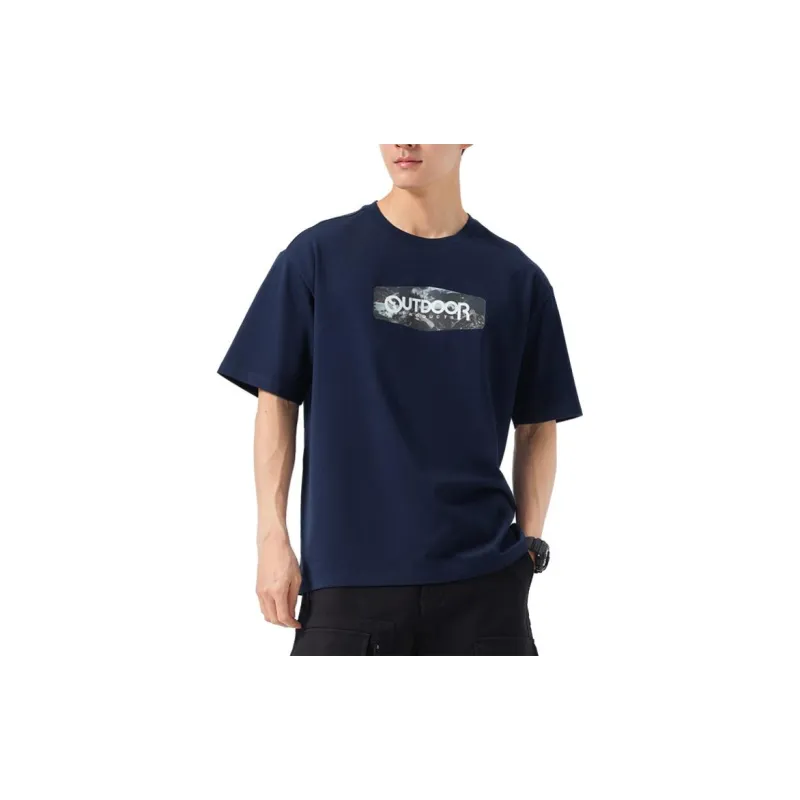 OUTDOOR PRODUCTS T Shirts Men Navy Blue-1