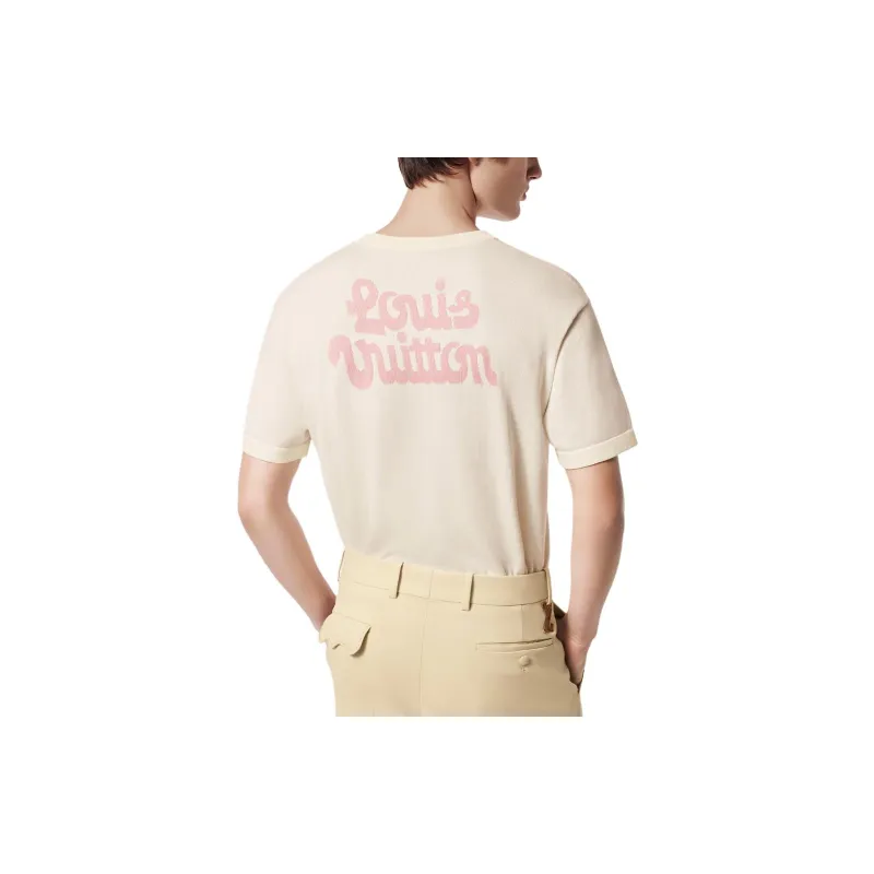 LOUIS VUITTON By Tyler The Creator Short Sleeved Cotton Knitted Crewneck-4