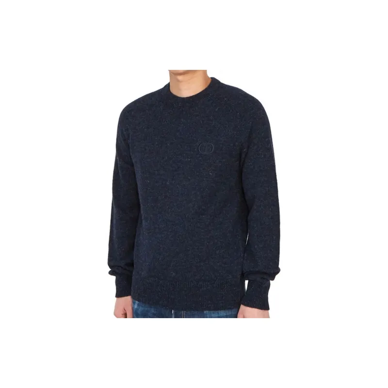DIOR Quarterly New Products Sweaters Men Blue-2