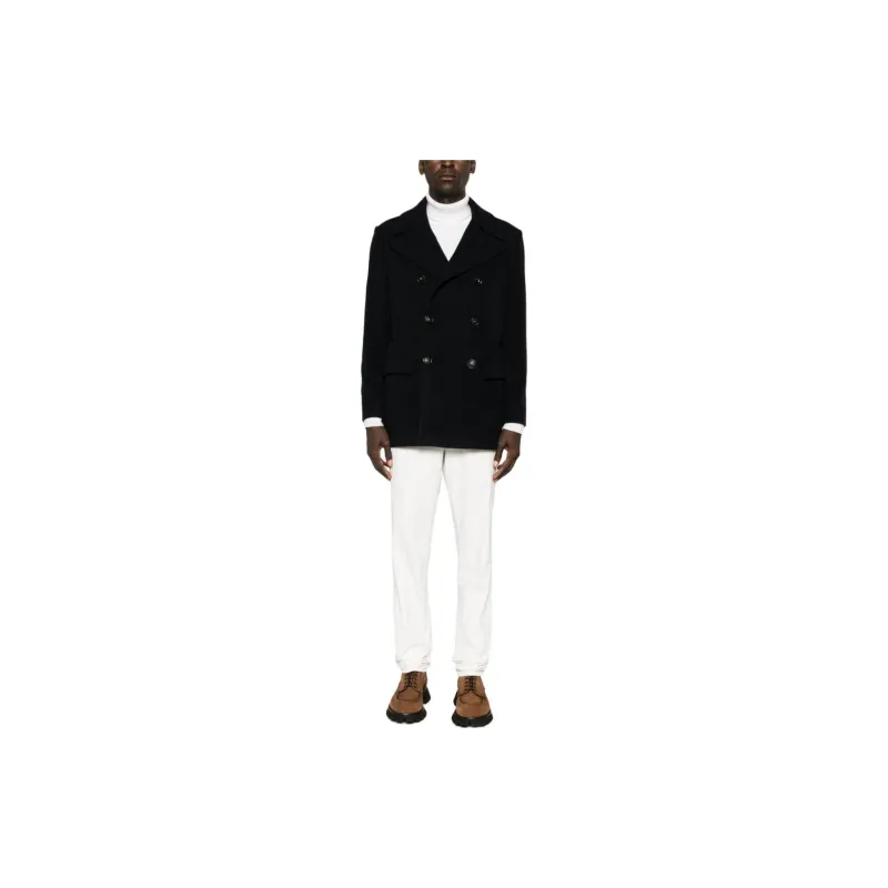 Massimo Alba Bellagio Virgin-wool Peacoat-1