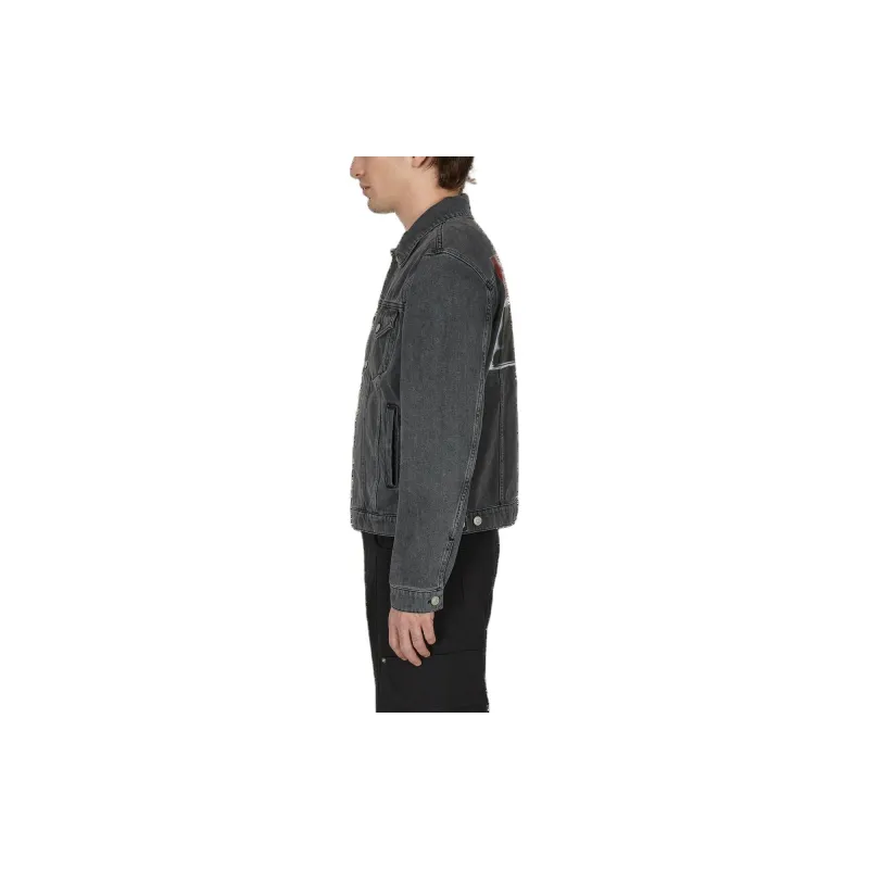 1017 ALYX 9SM X Mark Flood Printed Denim Jacket-2