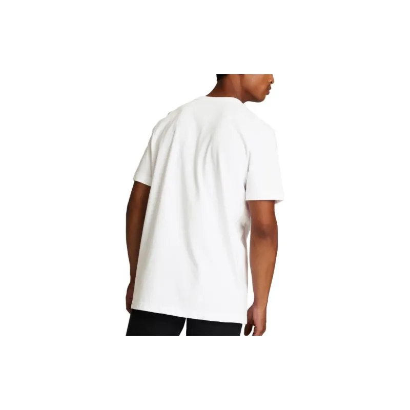 PUMA Hoops Court T-Shirts Men White-3