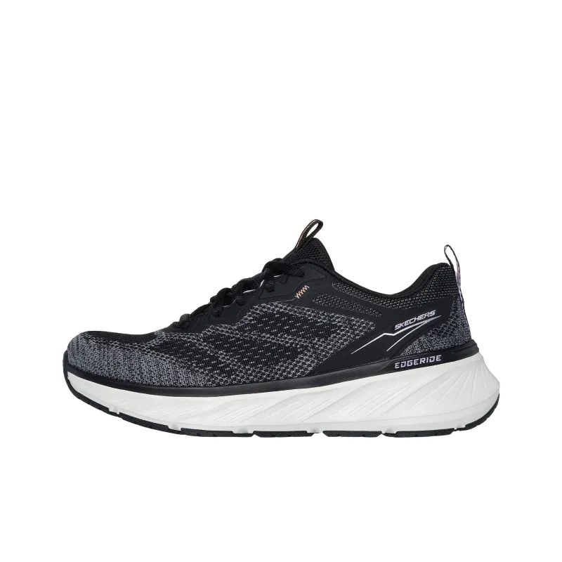 Skechers Relaxed Fit Anti Slip Wear Resistant Low Top Casual Shoes Women's Black-0