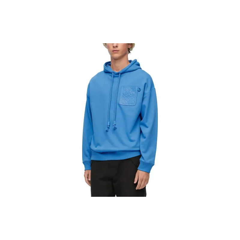LOEWE SS24 Sweatshirt Men's Green Purple Blue-3