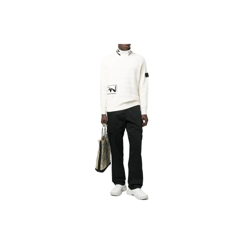 STONE ISLAND Sweaters Men White-1