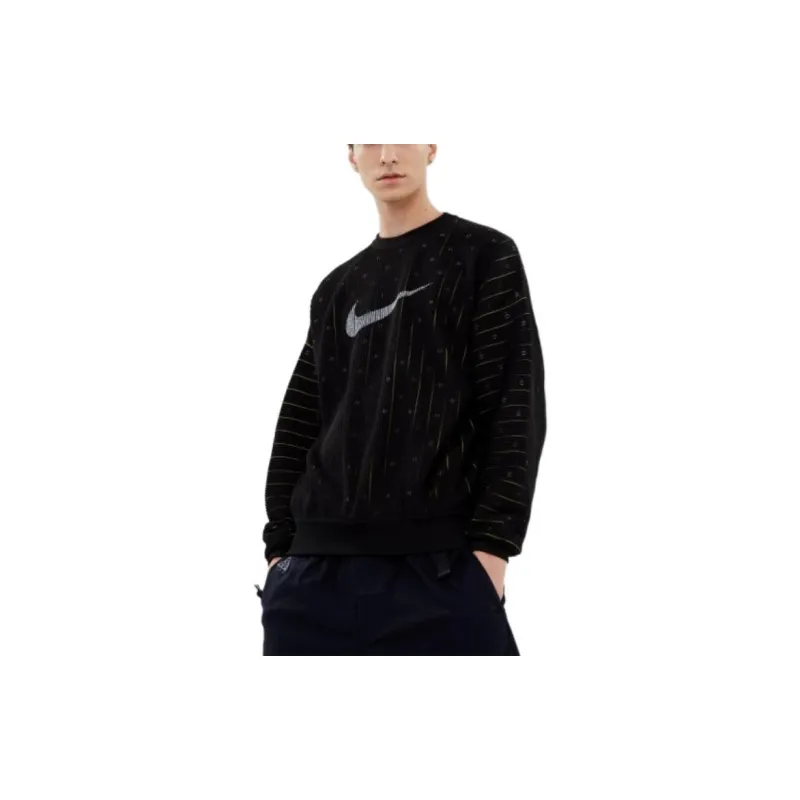 Nike Sweatshirts Unisex Black-3