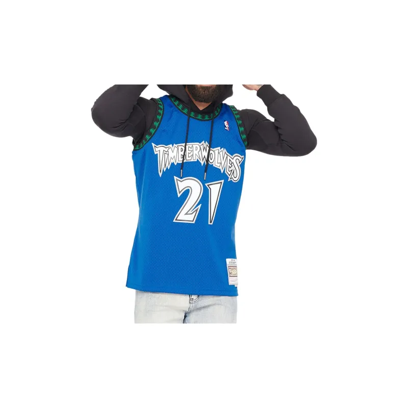 Mitchell & Ness Basketball Jerseys Unisex Royal Blue-2