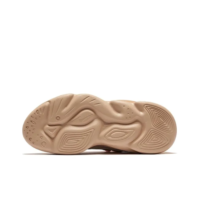Erke Wei Yang Fall/Winter Edition Height Increasing Low-Top Casual Shoes Women's Egg Cream Gray Milk Tea Brown-4