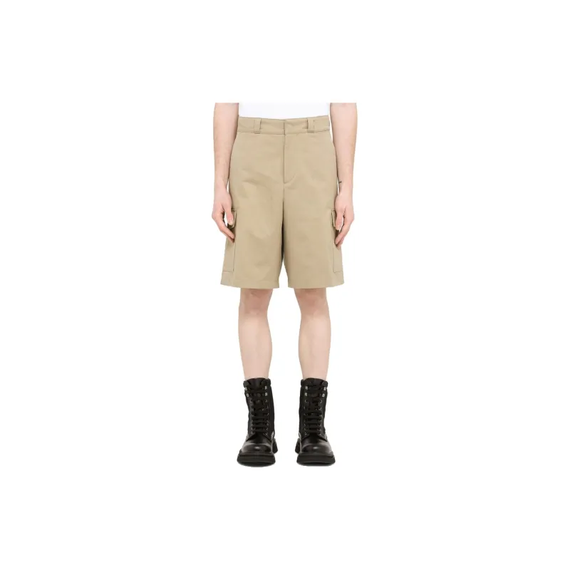 PRADA Cargo Shorts Men Khaki-2