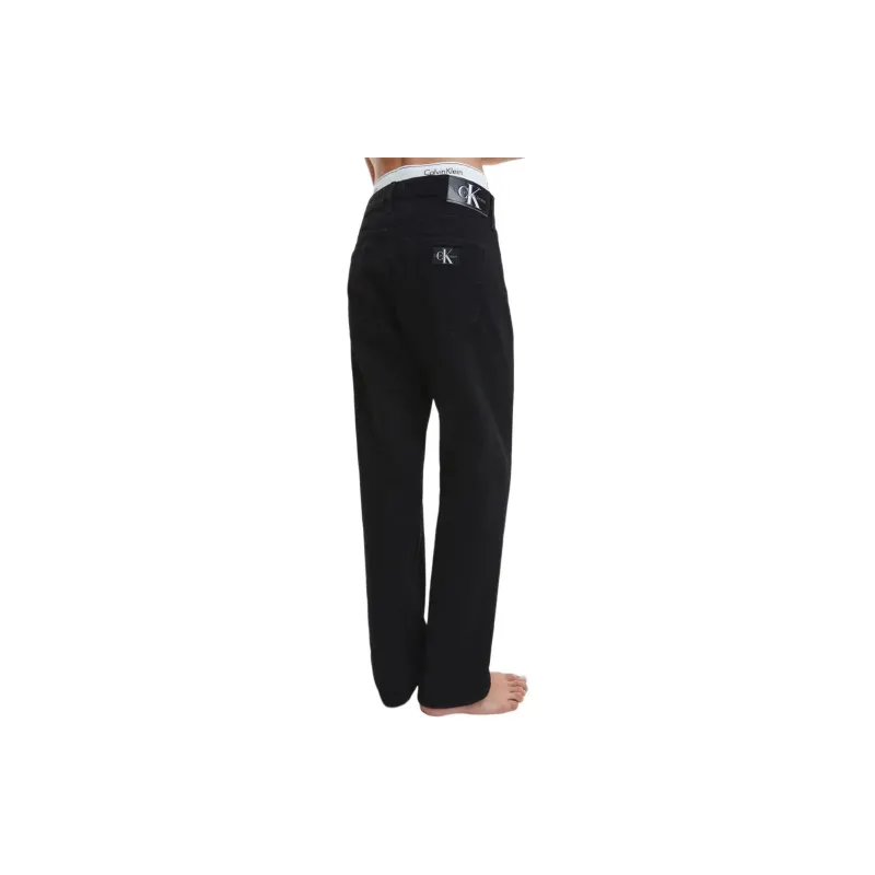 CALVIN KLEIN Dad Jeans Men's Black-3