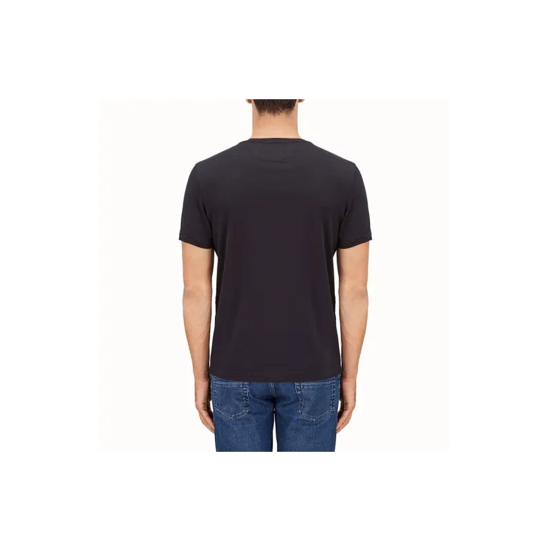 FENDI Regular T Shirt Men's Black-3