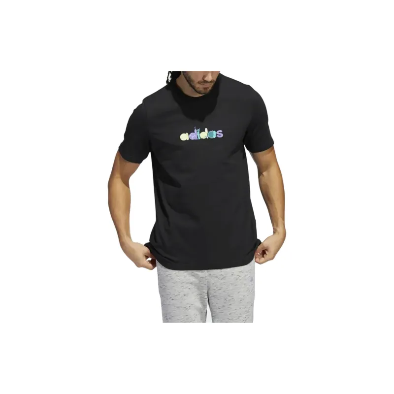 Adidas Remoji T Shirts Men Black-2