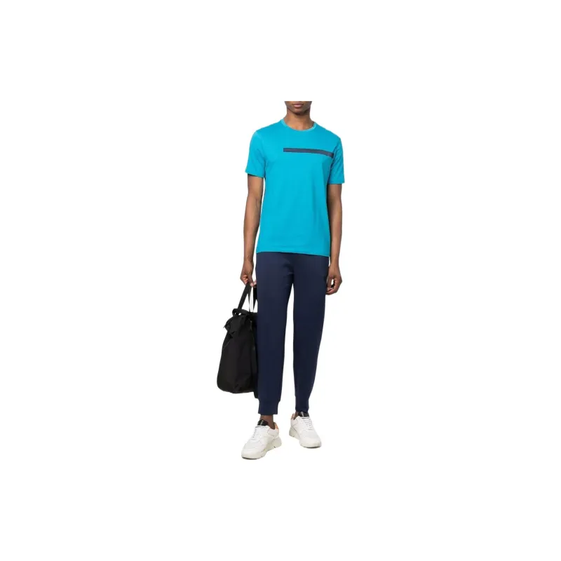 ARMANI EXCHANGEAE SS22 Sports Sweatpants Men's Blue-3