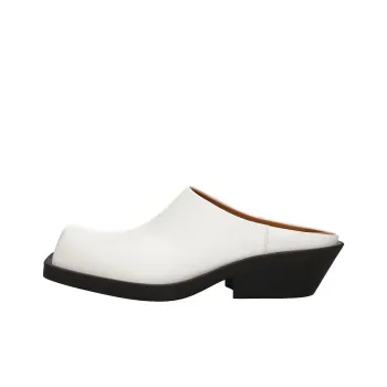 MARNI Wrap toe Slippers Women's White