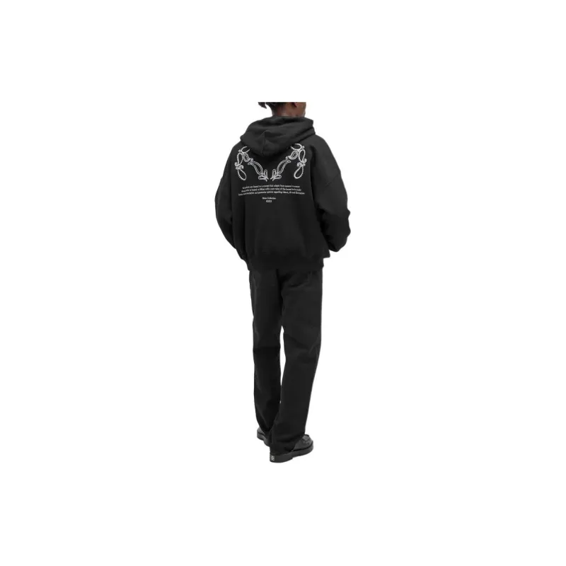 OFF WHITE Bandana Drawstring Hoodie-2