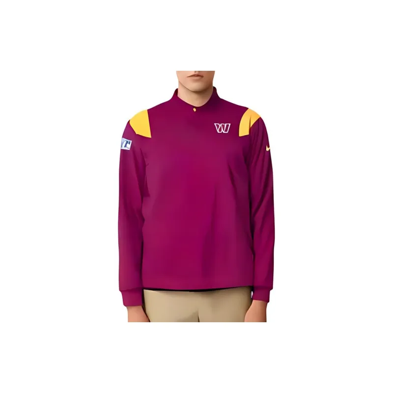 Nike NFL Washington Commanders Jackets Coats Men's Red-4