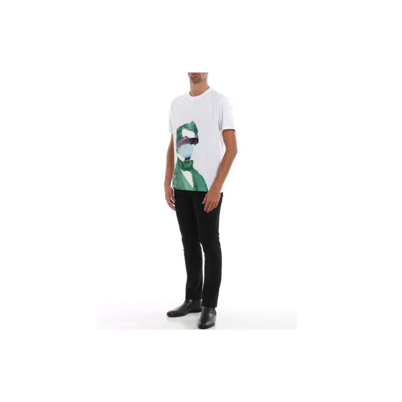 Valentino T Shirts Men White-1