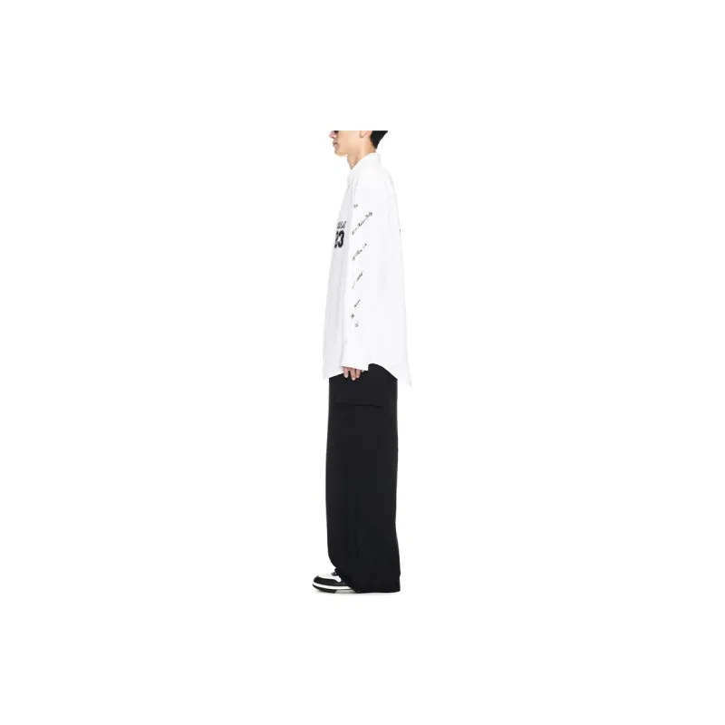 OFF WHITE Embroidered Shirt-4