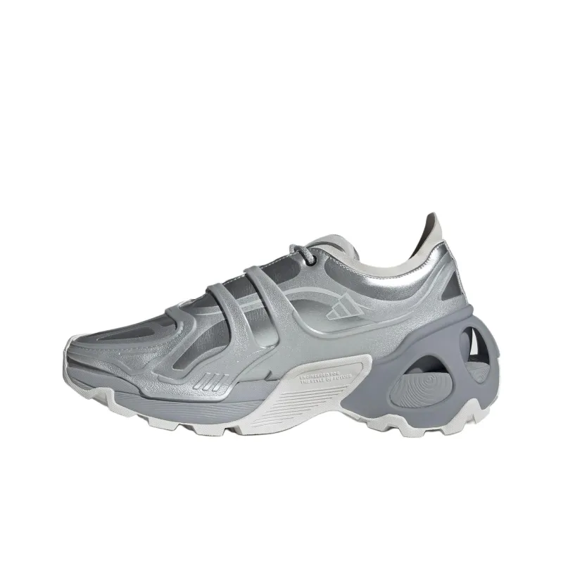 Adidas Wonder Runner Pro Running Shoes Unisex Low Top Silver Gray-1