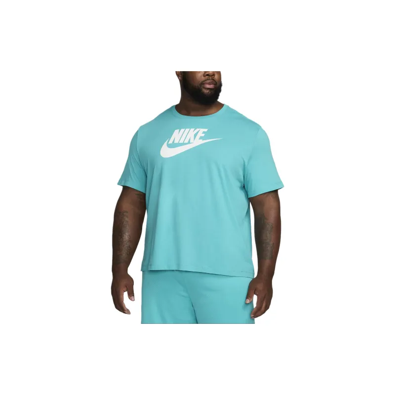 Nike T Shirts Men Sky Blue-3