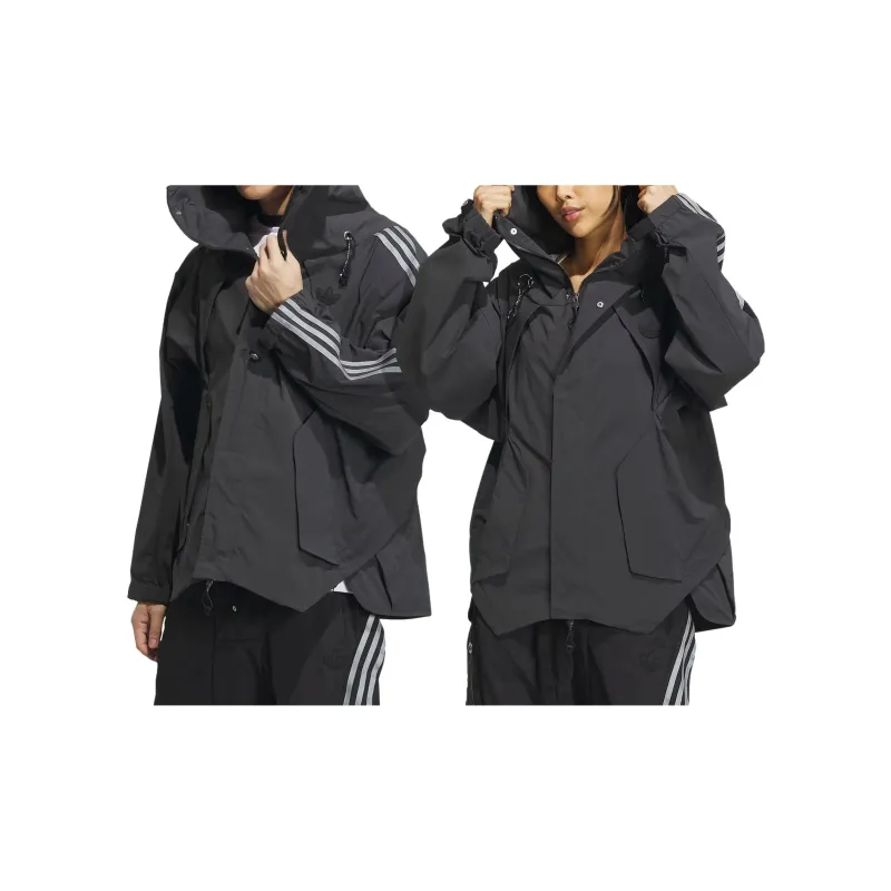 Adidas Originals Jacket Unisex Charcoal Black-10