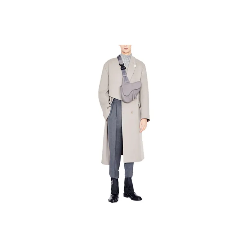 DIOR Quarterly New Products Coats Men Khaki-2
