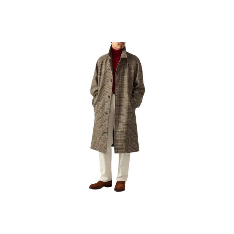 Beams x MACKINTOSH Coats Men's Brown Check-8