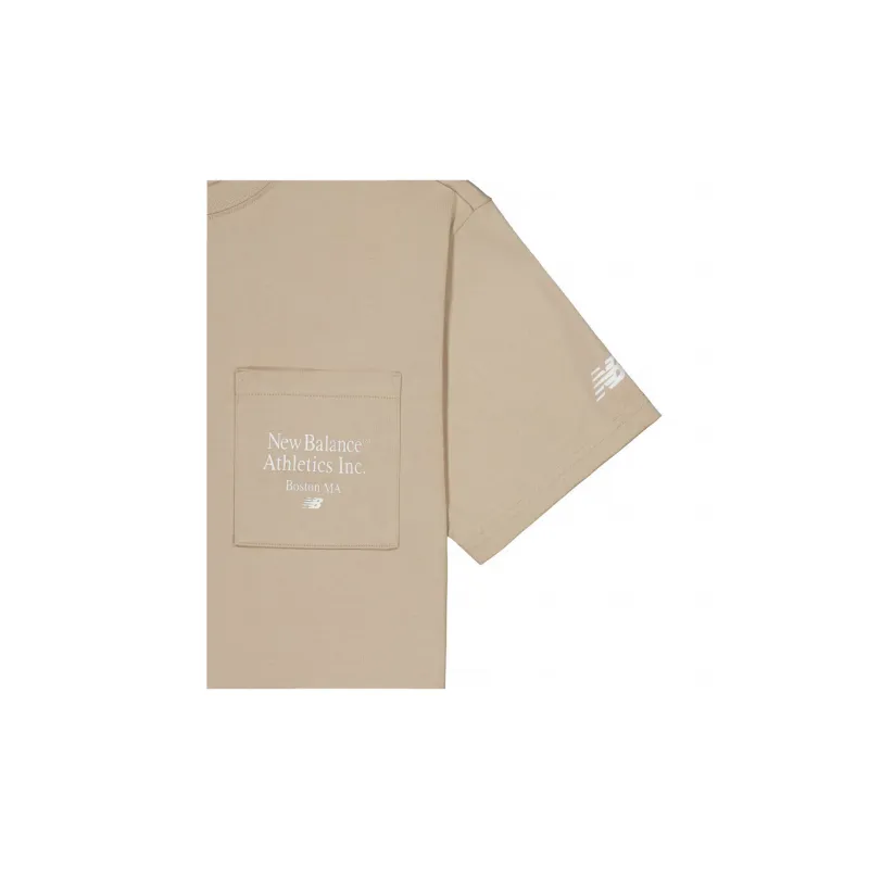 New Balance T Shirt Men's Khaki-4