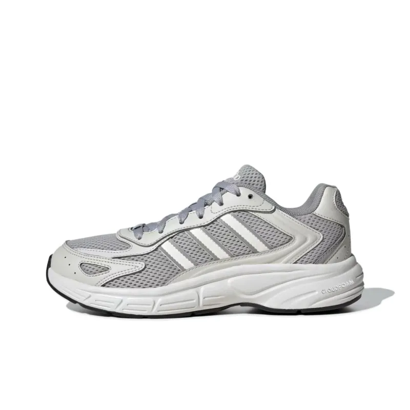 Adidas ECLYPTIX 2000 Anti Slip Wear Resistant Low Top Running Shoes Women's Gray White-0