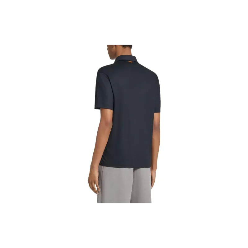 Ermenegildo Zegna Wool Polo Shirt-2