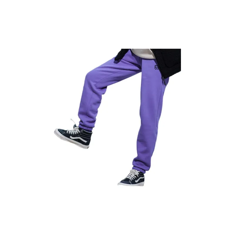 Vans Knitted Sweatpants Unisex Periwinkle Purple-3