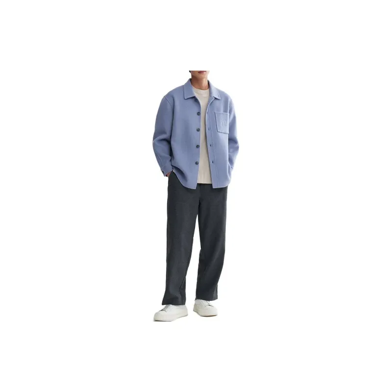 GAP Jackets Men Blue-4