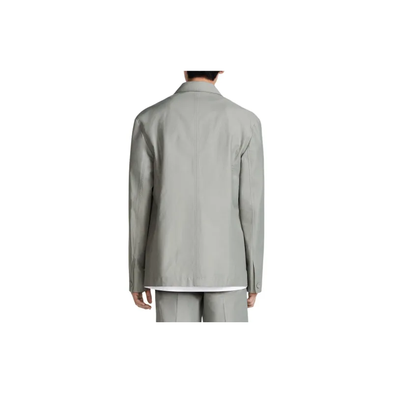 DIOR Collared Button Up Work Jacket-3