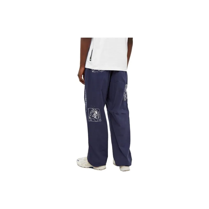 Brain Dead Casual Pants Men Blue-2