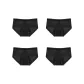 4 Pack (Black+Black+Black+Black)