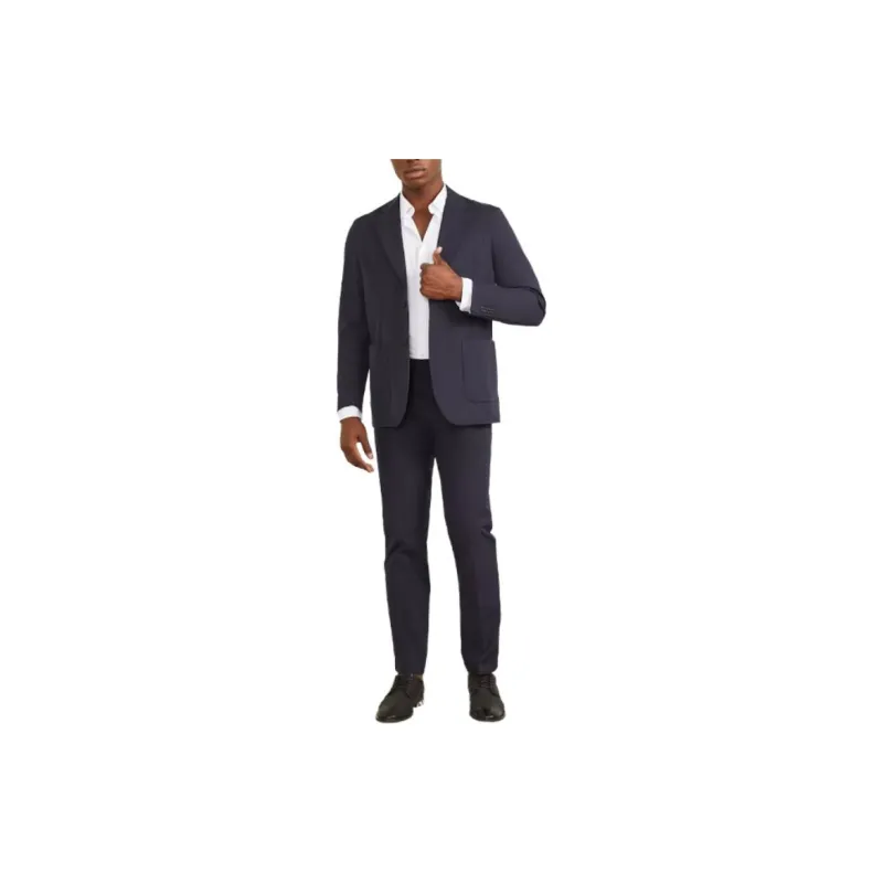GUESS Gary Patch Blazer Business Suits Coats Men's Black-1