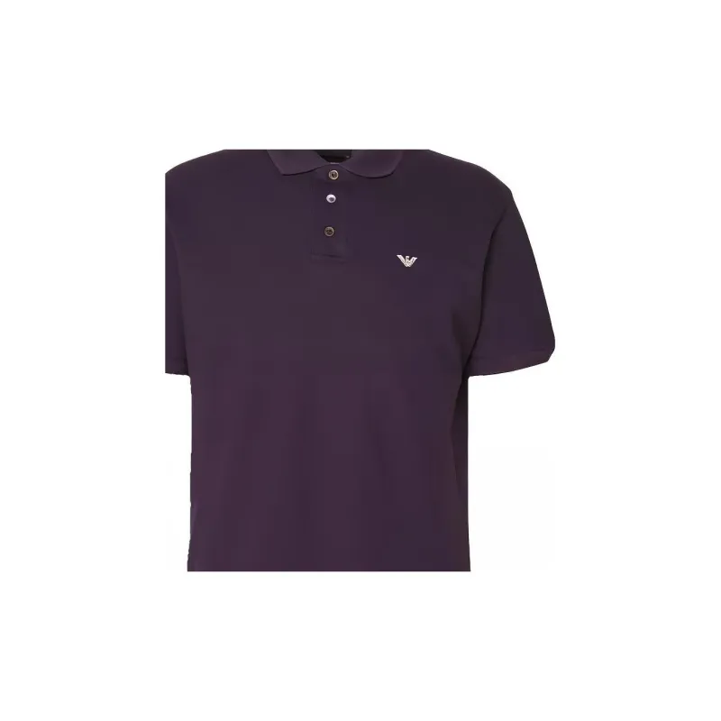 EMPORIO ARMANI Polo Shirt Men's Purple-6