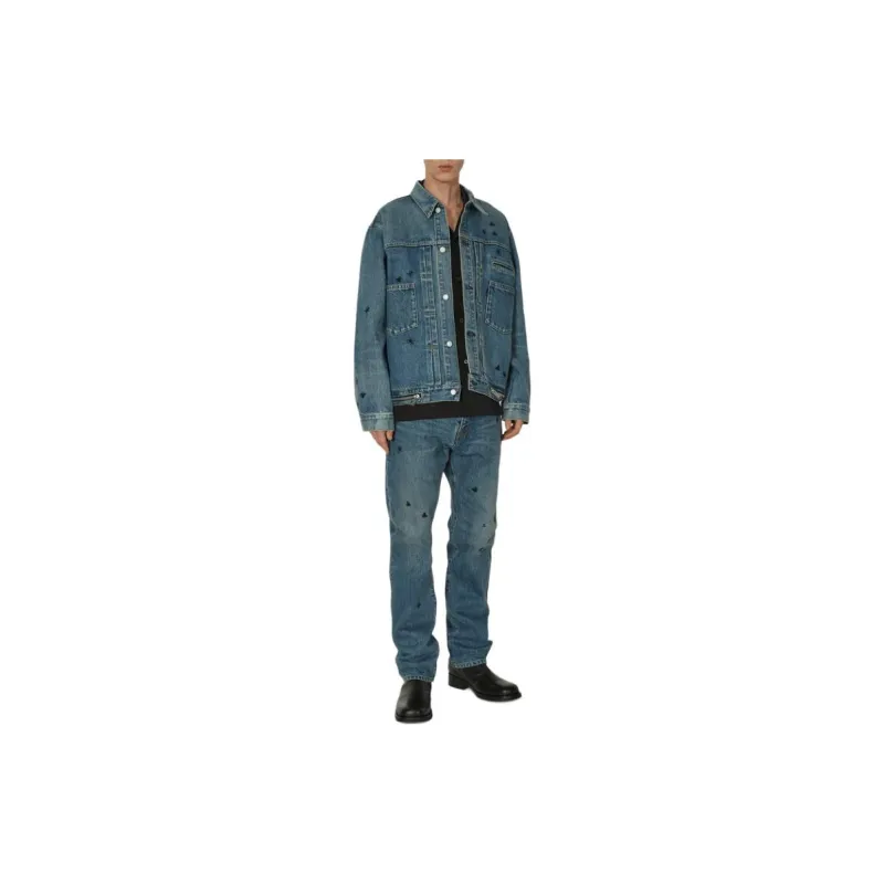 UNDERCOVER Denim Patch Pocket Blouson-3