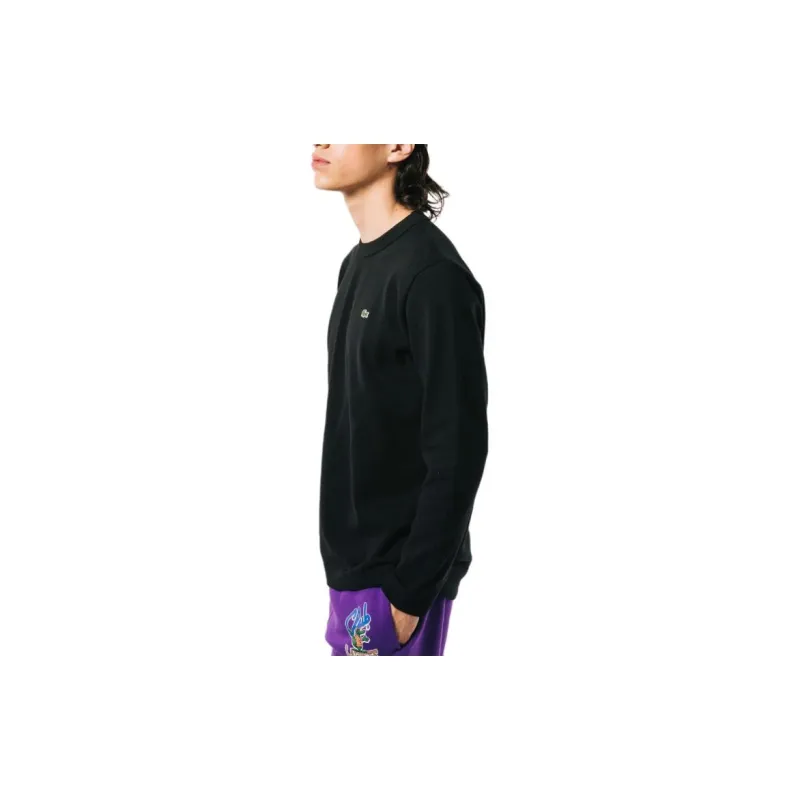 LACOSTE T Shirts Men Black-4