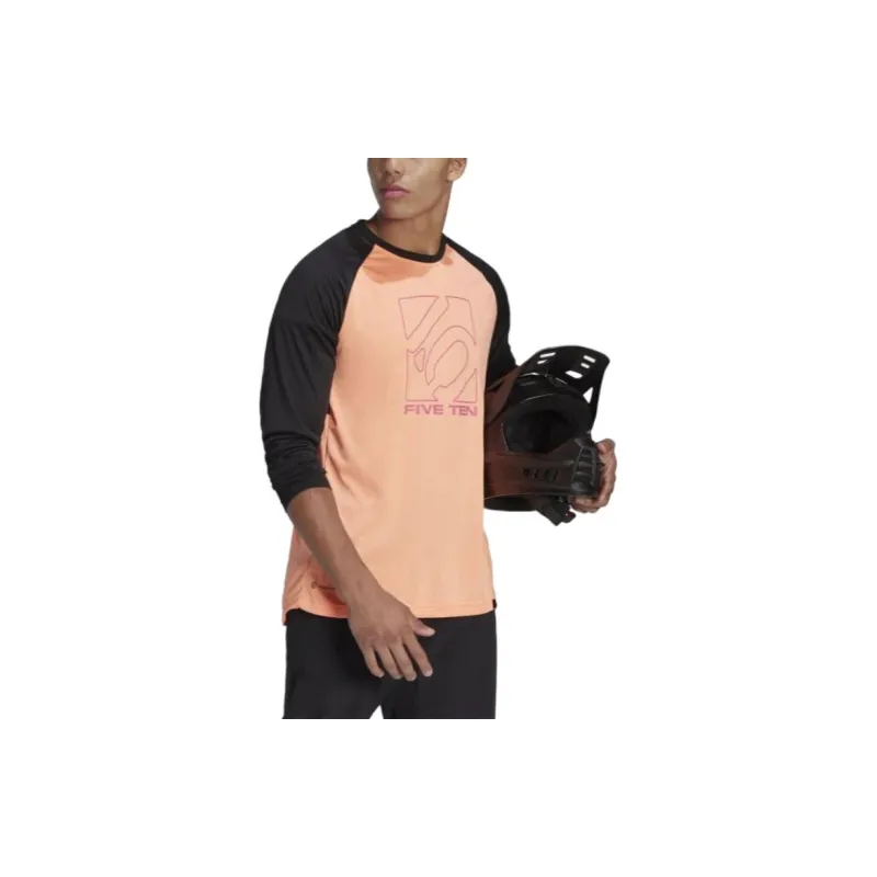 Adidas Free Shipping With AdiClub Five Ten Long Sleeve Jersey Bca Tee-3