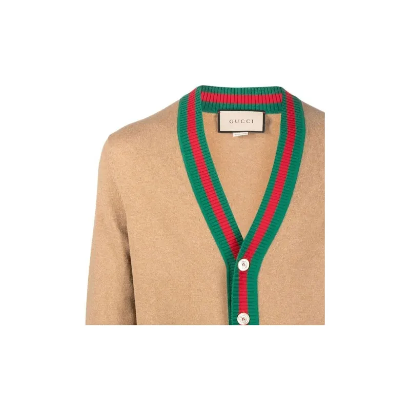 GUCCI Knitwear Men Dark Khaki-4