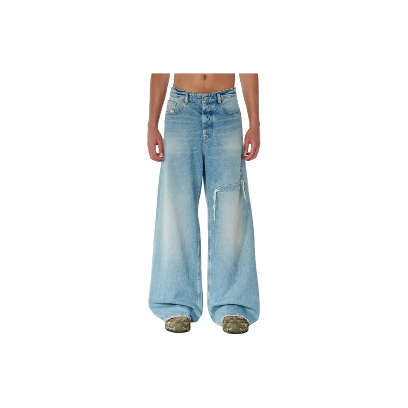 DIESEL D Rise 09e25 Straight Jeans-1