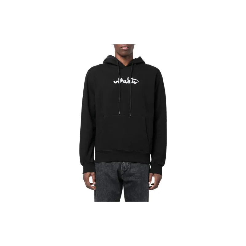 OFF WHITE Paint Arrow Slim Hoodie-1